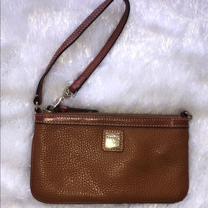 Dooney and Bourke Brown Wristlet